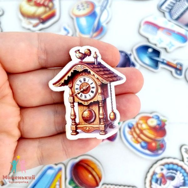 Дерев'яні фігурки для артикуляційної гімнастики  D-01760 фото